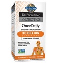Garden of Life Dr. Formulated Probiotics Once Daily - 30 Billion CFU - Daily Probiotic for Gut Health & Immune Support - 30 Vegetarian Capsules
