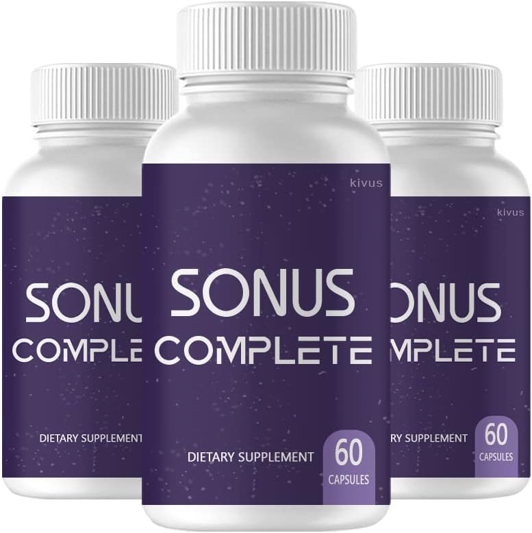 (3 Pack) Sonus Complete - Sonus Complete Tinnitus Support Supplement (180 Kapsle)