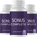 (3 Pack) Sonus Complete - Sonus Complete Tinnitus Support Supplement (180 Kapseln)