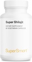 Supersmart - Super Shilaj 500 mg pe zi (High Potenty) - PrimaVie Shilaj Supplement - Himalayan, Purified & Organic Shilajit 