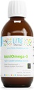 DAVINCI Labs kiddOmega-3 - Supplément oméga-3 liquide pour les enfants - pour le système immunitaire, le focus et le soutien du cerveau* - avec le fruit monk, le DHA, l'EPA et plus - Cherry Orange Flavor - 200mL