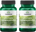Swanson Ultimate Ashwagandha KSM-66 - Herbal Supplement Supporting Healthy Stress Levels & Relaxation