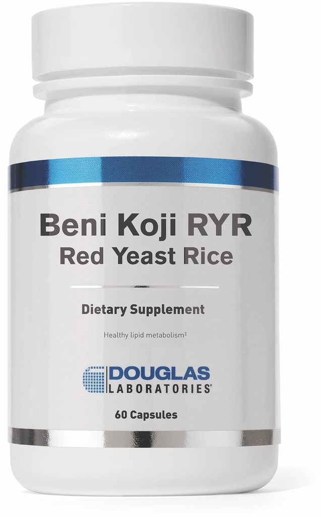 Douglas Laboratories Beni Koji Red Yeast Rice | Fermented Red Rice to Support Healthy Blood Lipid Metabolism* | 60 Capsules