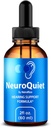 NeuroQuiet Drops – Oficiālā dzirdes atbalsta formula ar All-Natural Sastāvdaļas, lai palīdzētu uzturēt ausu labsajūtu, Premium Gotas pārskats (30 Servē)
