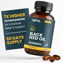 Holistiq Black Seed Oil Organsko hladno stisnjene kapsule 