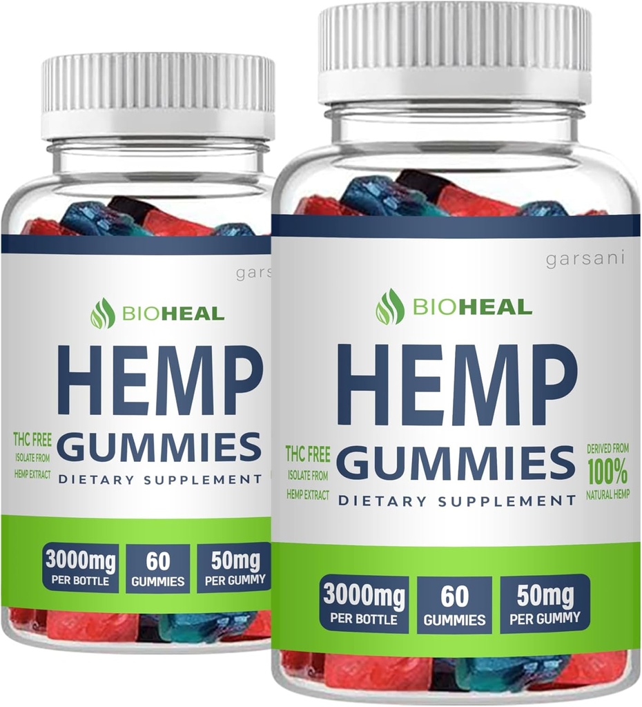 Bioheal Gummies - Bioheal Hemp Gumies (2 Pack, 120 Gumies)