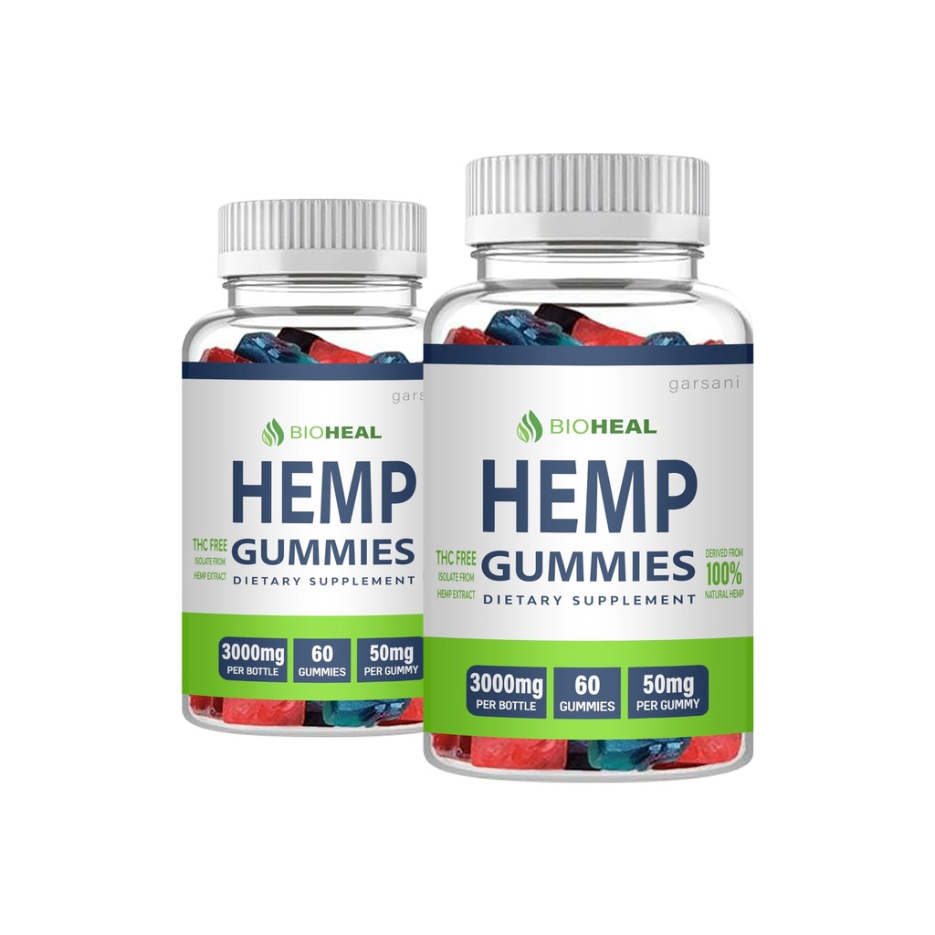 Bioheal Gummies - Bioheal Hemp Gummies (2 Pack, 120 Gummies)