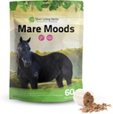 Silver Lining Herbs Mare Moods Horse Calming Supplement - Natural Hormone Balance & Calm för hästar - Herbal Horse Supplements for Mood & Reproductive Support - 1 lb 60-Day