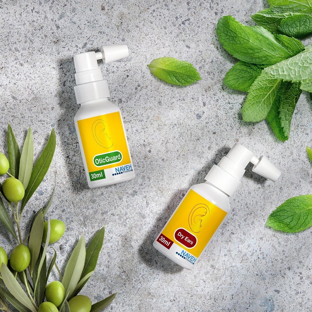 NAVEH PHARMA Otic の監視 Spray1 Fl Oz + NAVEH PHARMA の乾燥した耳のスプレー1 Fl Oz