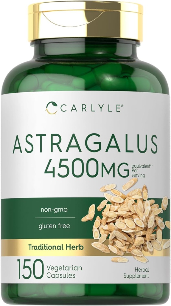 Carlyle Astragalus Capsules Racines 4500mg.