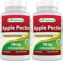 Best Naturals Apple Pectin 700 mg - 饮食纤维 - 肠胃支持 - 120 Capsules (120 Counts (Pack of 2)) 互联网档案馆的存檔,存档日期2013-12-20.