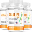 Cápsulas para Sciatica, Arialeaf Nutritional Support for Nerve Health, Arialeaf Prime Palm Sciatica, Aria Leaf Primepalm Aria LIEF Vitamina, 3 Meses