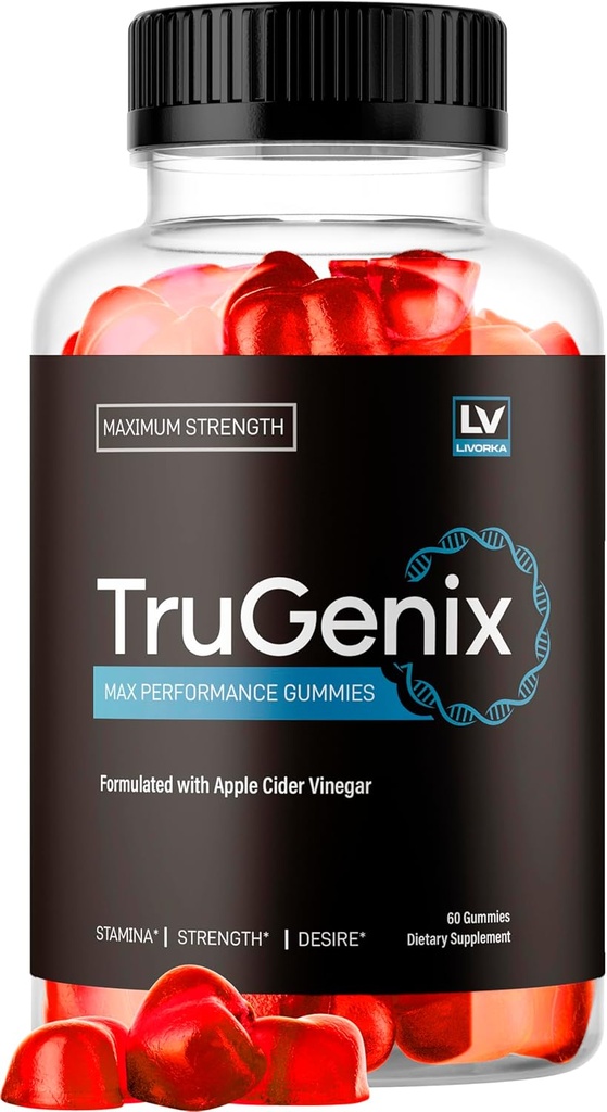 TruGenix Gummies, TruGenix Gummies for Men, Oficiali TruGenix Gummies Advanced Formulės, TruGenix ACV Gummies, TruGenix support Addition Gummies, Premium Formulės, 60 Gummies for 1 Monthly