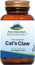 Mountain Botanicals Cat's Claw Capsules - 90 Kosher Vegan Caps 1000mg Peruko Cats Claw Uncaria Tomentosa Herbal Supplement