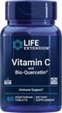 Life Extension Vitamin C og Bio- Quercetin ®, Kardiovaskulær Health Supplement, Immunstøtte, Meget absorberbar, quercetin, Vitamin C, Gluten Free, Non- GMO, Vegetar, 60 tabletter