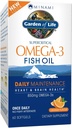 Eluaed Kalaõli Omega 3 EPA / DHA loodusliku ajufunktsiooni, südame ja meeleolu jaoks, 850 mg rasvhapete toidulisandeid, Minami - oranž maitse Ultimate Once Daily, 60 Softgels | Kahe kuu pakkumine, gluteenivaba