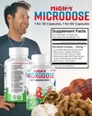 5-Mushroom Nootropic Blend - 60 Capsules, Turkey Tail, Reishi, Maitake Mushroom Extract with High Beta Glucan, & Lion Mane Mushroom Supplement Capsules, Functional Mushrooms Herbal Supplements