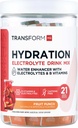 TransformHQ Hydration 음료 혼합 (21 단 하나 조각 소포, 과일 펀치) - 비타민과 전기와 함께 수분 보충 혼합
