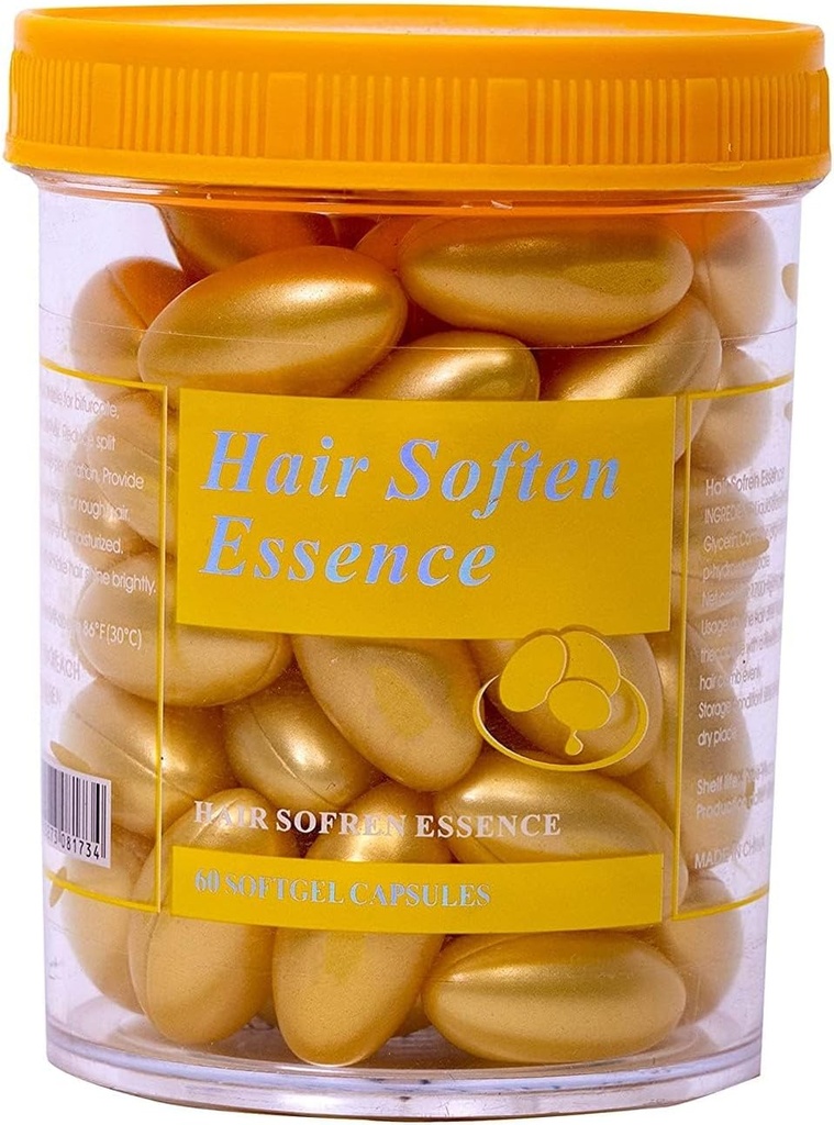 Vitamin-e Hair Capsules for Hair Fall, Damage Repair, Anti-Dandruff, Shinning - 60 kapslar