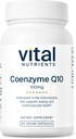Nutrients CoQ10 100mg Vegan Phụ tá EEnzyme Q10 từ Ubiquinone  Thent Antioxidant để hỗ trợ tim mạch và năng lượng cấp bậc * iluten, Dairy và Soy free không-GMO 60 Capsules