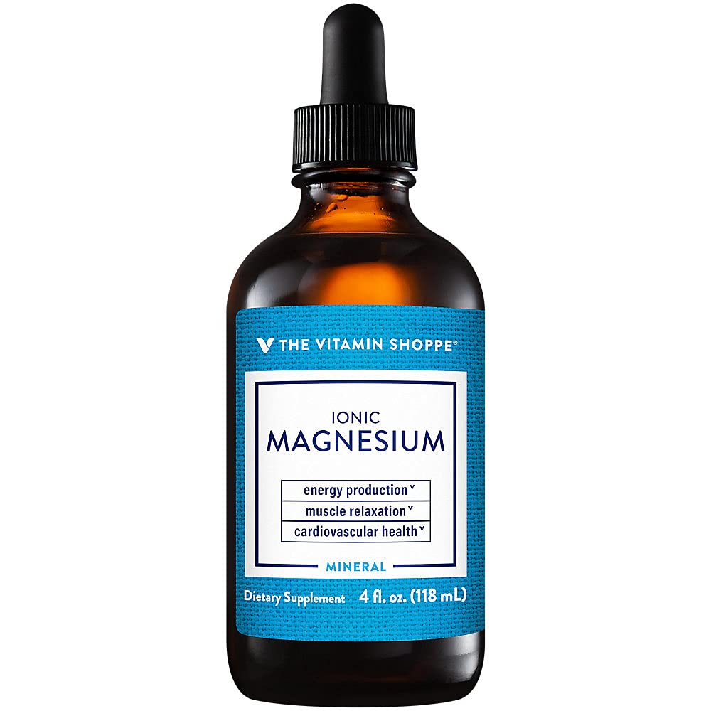 The Vitamin Shoppe Magnesium 400 MG - Muscle Relaxation, Bone Health & Energy Production Support, Daily Mineral