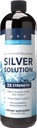 Alkaline Strukturiran Silver Liquid Supplement 30ppm - Imunska in Gut Health Support - Dodatna moč Strukturirani koloidni Silver Mineral Supplements - Made in USA (16 oz)