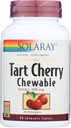 SOLARAY Garantierter Potency Tart Kirschfrucht Extrakt, Kaubar, Kirsche (Btl-Plastic) 500mg | 90ct