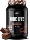 REDCON1 MRE Lite Whole Food Білок Порошок, Fudge Brownie - Low Carb & Whey Free Meal Заміна з білками тварин - Легко дайджест Supplement Made with MCT Oils (30 сервірування)