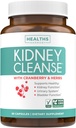 Kidney Cleanse Detox (GMO ez) Urinary Tract- Powerful VitaCran Cranberry Extract & Herbs - Osasuntsu Kidney Support Supplement - 60 Vegetarian Capsules (Pilularik ez)