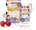CATALO Formule pour tout-petits enfants Formule de calcium de lait Comprimés à croquer - Vitamines et multivitamines pour enfants et enfants avec du zinc et de la vitamine D3-100 Comprimés à croquer