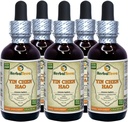Yin Chen Hao (Artemisia Capillaris) Tinktur, Organic Dried Herb Liquid Extract (Brand Name: HerbalTerra, Proudly Made in USA) 5x2 fl.oz (5x60 ml)
