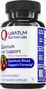 Quantum Nutrition Labs Iron Support - Supplemento di ferro per le donne e gli uomini, Integratori di ferro vegano, Ferro da stiro a basso dosaggio Gentle, naturalmente Fonte di sostenere Sangue sano - 60 capsule vegetariane