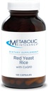 Metabolic Maintenance Red Yeast Rice mit CoQ10 - Bietet Energieproduktion + Herz-Kreislauf-Gesundheitsunterstützung - Co Enzyme Q-10 + Red Yeast Rice Antioxidant Supplement (120 Kapseln)