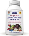ANDREW LESSMAN Ultimate Anti-Oxidant Extracts 360 kapslar - Koncentrerad blandning av standardiserade extrakt. Naturligt skyddande polyfenoler, Berry och Cruciferous Vegetable Extracts. Inga tillsatser