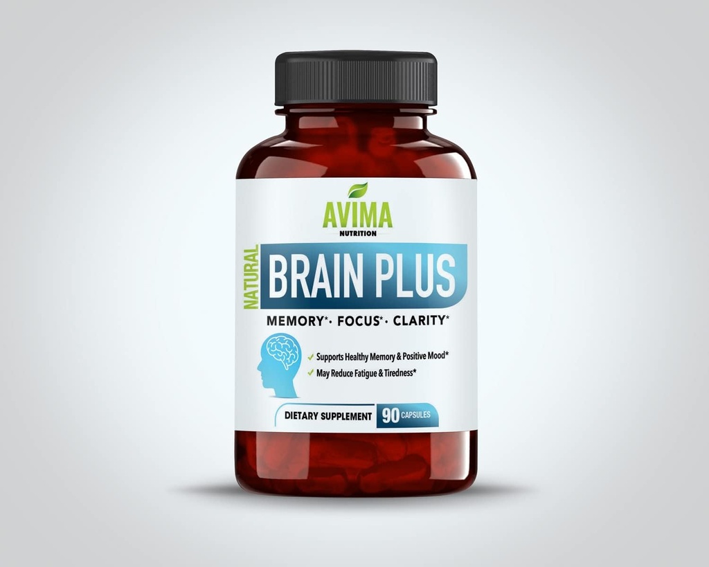Neuro Plus Advanced Brain Booster | Premium Brain Function Supplement | Förbättrar minne, fokus och mental prestanda | Minskar stress och trötthet | 100% All-naturlig Nootropic