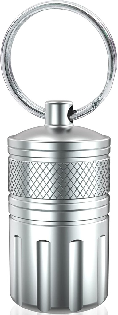 Pill Crusher & Cases, Medicine to Fine Powder, nerezová ocel drtí pilulky, vodotěsný (Vitamin Crusher)