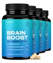 Nootrix Brain Boost Nootropic Supplement | 120 Day Supply | Supports Memory, Mental Focus, Cognitive Health & Energy | Promotes Healthy Mood & Brain Function | Ginkgo Biloba & DMAE