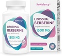 Berberine HCLink 1500mg - Tercer Partit Tested, alta biolivabilitat Liposomal Berberine Capsules per a Dones i homes, LleiMPK