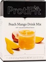 PROTIFIT - Vysokoproteínovo ochutený prášok Drink Mix, 15g Proteín, nízka kalórií, bez cukru, ideálny proteín kompatibilný, 7 podáva na box (Peach Mango)