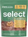 PEScience Select Vegan Protein Powder, Plant Based Protein Powder, Amazing Taste, Smooth Texture, Pea eta Brown Rice Blend, Dairy Free, Lactose Free, Gluten Free - Chocolate Peanut Butter, 5 zerbitzatu