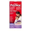 Infants' Tylenol Oral Suspension, Acetaminophen, Grape, 2 fl. oz | Liquid Pain Relief & Fever Medicine, Sore Throat, Headache & Teething, Pain Reliever & Fever Reducer for Kids
