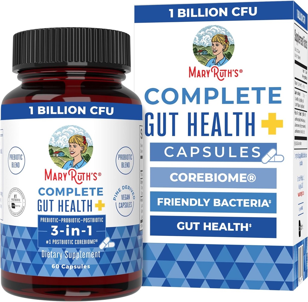 MaryRuth Organics Complete Gut Health+ Kapsule 