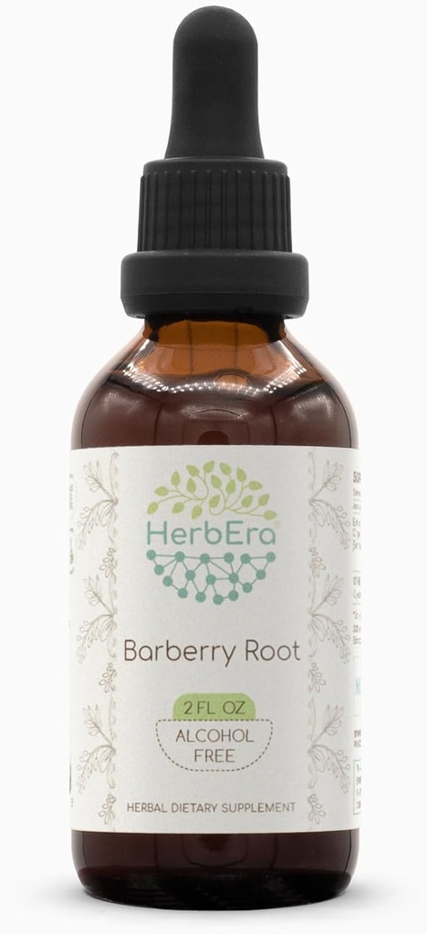 Balberry Root B60 Alcohol-Free Herbal extraven Tinctures, i l'íquid Deixa la cervesa natural (Berberis Vulgaris) (2 fl oz)
