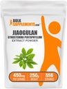 BulkSupplements.com Jiaogulan Extract Powder - Gynostemma Pentaphyllum, Jiaogulan Powder, Gynostemma Extract - Vegan & Gluten Free, 500mg per Serving, 250g (8,8 oz) (pakk 1)