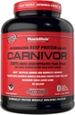 MuscleMeds Carnivor Beef Protein Isolere pulver, informasjonskapsler og krem, 56 Serveringer, 1680 Gram, 59,2 Ounce, 3,7 pund