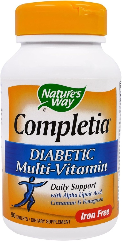 Nature's Way - Completia Diabetik Multivitamin, 90 tablet