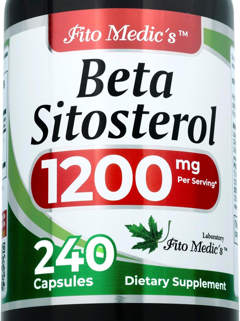 Lab | beta sitosterol| Pflanzensterole|240 Kapseln |1200 mg | beta sitosterol Supplement | Ultra hohe Absorption.
