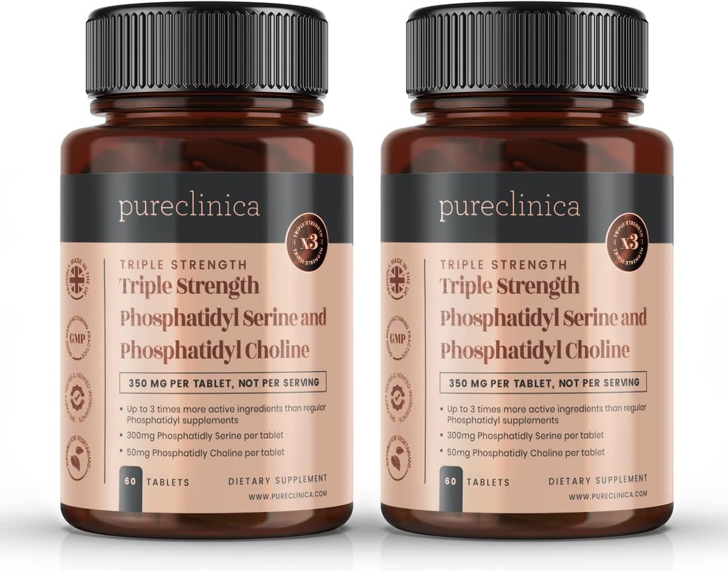 Triple La força Phoshatyl Serine i Phosoftidyl Choline x 120 taules (2ampisions de 60 taules)