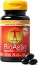 Nutrex Hawaii Vegan BioAstin Hawaiian Astaxanthin - 12mg, 75 Softgels - Farm-Direct Premium Antioksigen dəstəkləyir