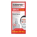Sudafed Sinus Severe Original Nasal Spray, 12 Hour Nasal Spray Decongestant for Fast, Powerful Congestion Relief Due to Colds or Allergies, Oxymetazoline HCl .05% Nose Spray, 1 fl. oz